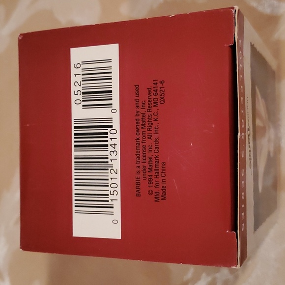 1994 Vintage Holiday Barbie Keepsake Ornament "Collector's Series" - Picture 9 of 10